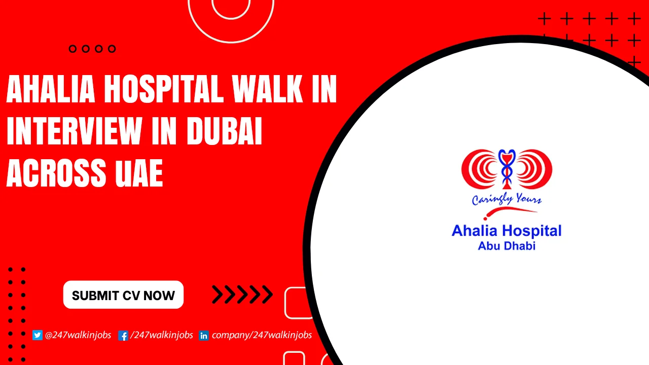 Ahalia Job Vacancies for Freshers Ahalia Hospital Walk in Interview