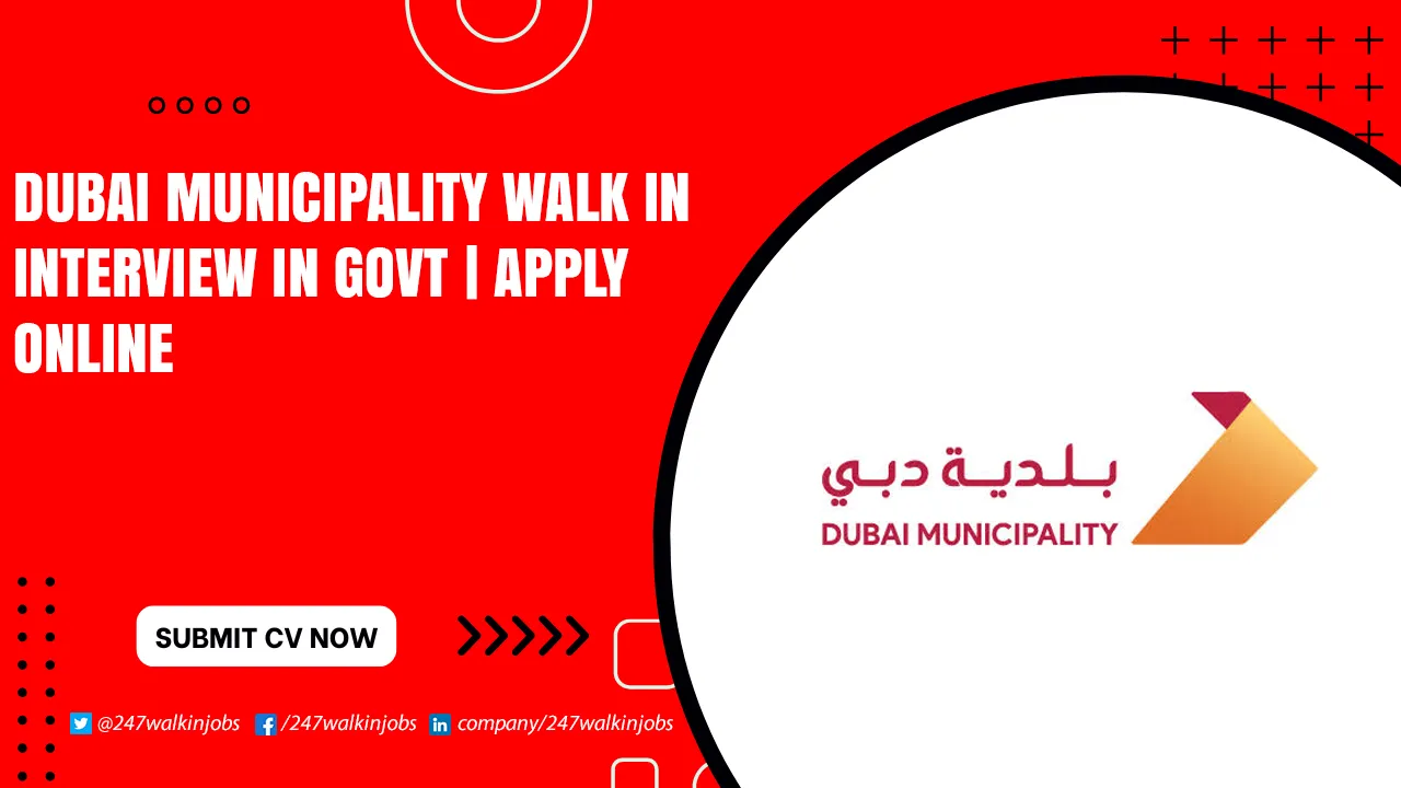 Dubai Municipality Careers for Foreigners Dubai Municipality Walk in Interview