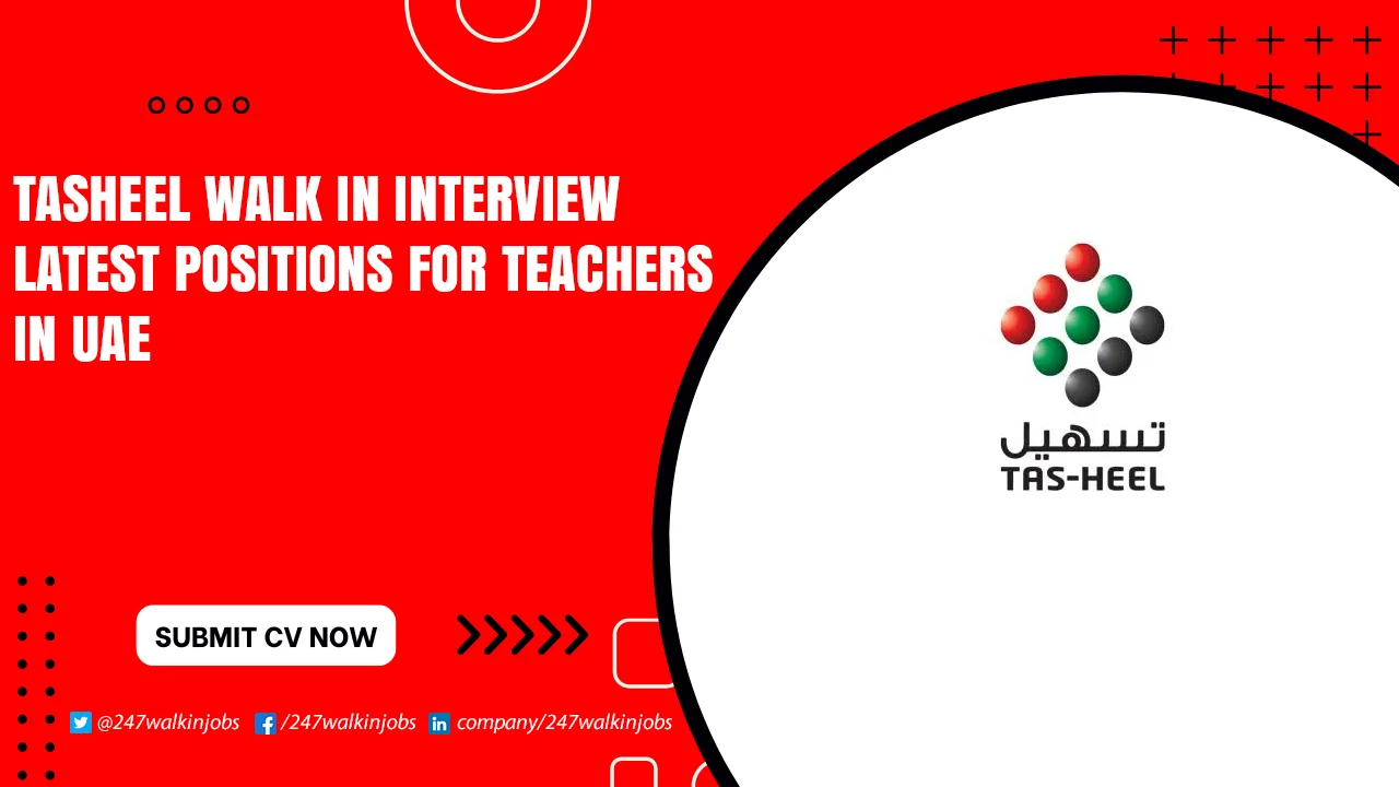Tasheel Careers for Freshers Tasheel Walk in Interview